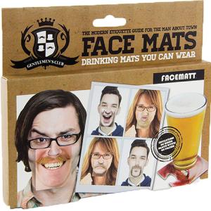 Wholesale Gentleman Club Face Double Sided Custom Drink Coasters Hilarious from china suppliers