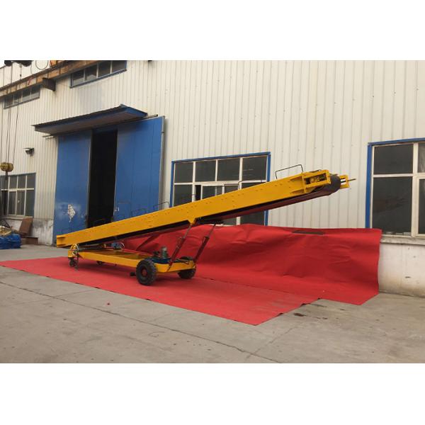 Inclined Container Vehicle Truck Loading Conveyor Portable