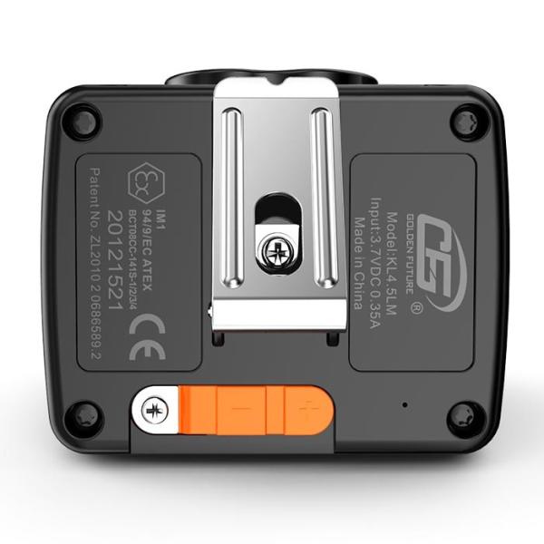 Waterproof Digital 3.2 Volt LED Miners Cap Lamp AC 220V 5200mAh With PC Plastic