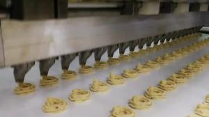 China High Quality Automatic Round Cookie Biscuit Making Machine Biscuit Processing on sale