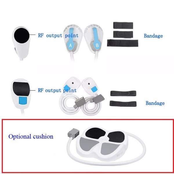 Electromagnetic Muscle Stimulator Machine 4 Handles RF Manual Mode Weight Loss Trainer Body Slimming Machine
