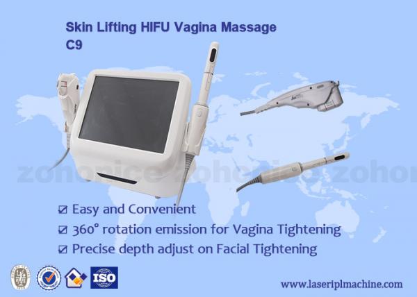 Quality Female Private Care 3D HIFU Machine , Vaginal Tightening Skin Tightening Machine for sale