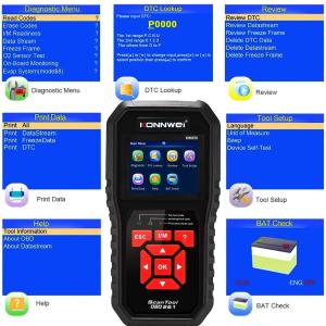 Wholesale Practical Konnwei KW850 Engine Fault Codes Scanner For 12V Car from china suppliers