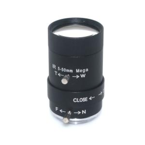 China 5-50mm CS LENS 1/3 IR CS Mount Varifocal Manual Iris CCTV Lens for CCTV Security Cameras BOX on sale