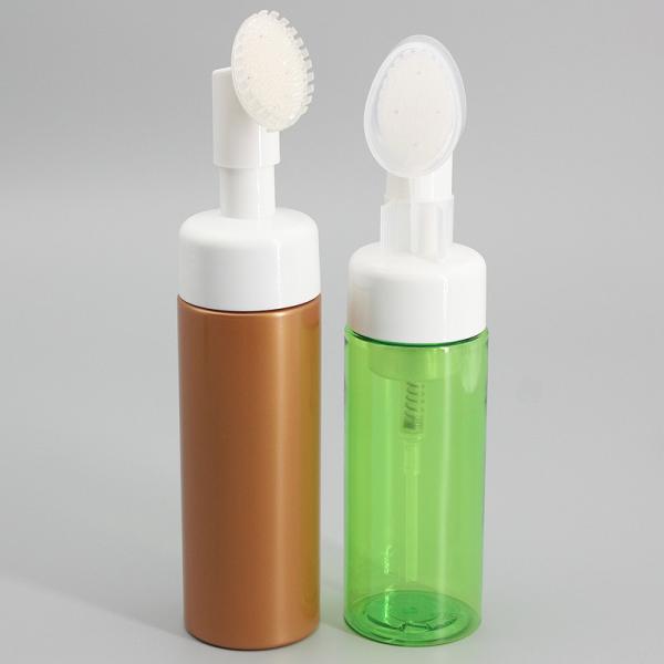 Wholesale Silicone Brush Soap 138mm 180ml Foam Pump Bottle from china suppliers