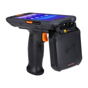 Android 11 Handheld Terminal 1D 2D Barcode Scanner with Long Range UHF RFID Reader Pistol Grip Design in Stock