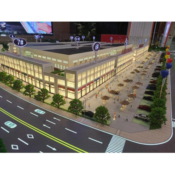 Logistics Distribution Center Scale Model Factory 1:200 Architecture Model