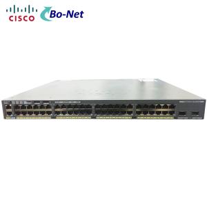 China Original Second Hand Cisco Switch 2960-XR 48 GigE 2 X 10G SFP+ IP Lite WS-C2960XR-48TD-I on sale