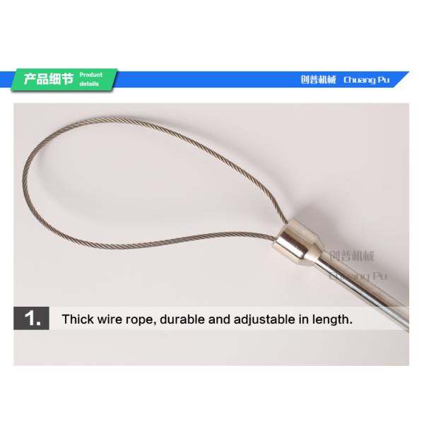 Stainless Steel Pig Holder Dairy Machinery Appliance Pig Farm Hog Catcher 65cm Length