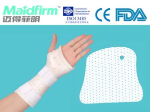 China Low Temperature Thermoplastic Wrist Spica Splint Medical Consumable on sale