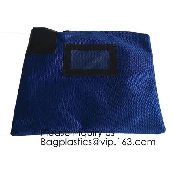 Locking Security Money Bag, Cash Bag,Bank Bag Canvas Keyed Security,Money Bag with Key Lock Keyed Security, security bag
