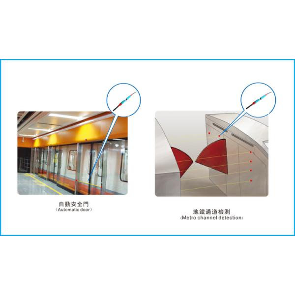 12-24VDC 150mm Cylindrical Photoelectric Sensors three-wired Optical sensors