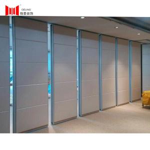 China White 95mm Movable Partition Wall Panel 6063-T6 Aluminum Frame on sale
