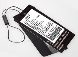 Quality Garment Hang Tag Printing With String , Cardboard Custom Product Hang Tags for sale