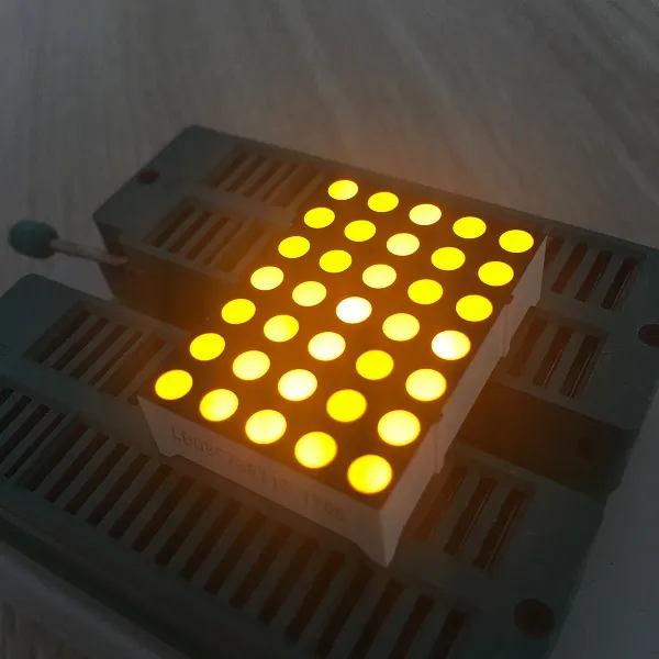 Super Bright Yellow DOT Matrix LED Display 3mm for Moving Signs/ Message Boards