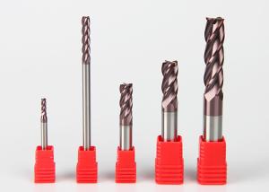 China Tungsten Steel 2 Flute End Mill / Precision Solid Carbide Milling Tools 6mm 8mm on sale