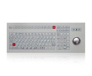 China Food And Beverage Industrial Membrane Keyboard With Trackball Omron Switch on sale
