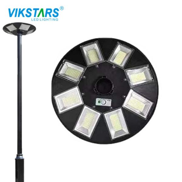 Quality IP65 SMD 5730 Solar Powered Garden Lights With Remote Control Pole\ for sale