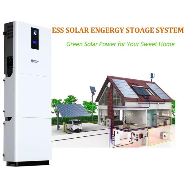 Off Grid 20kwh Inverter Lifepo4 Lithium Complete Set For Home Solar Energy