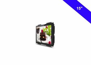 China Indoor Advertising Open Frame LCD Display Video media Player Screen on sale