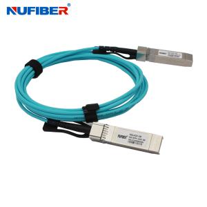 China Hot Pluggable 1M AOC OM3 10G SFP+ AOC Active Optical Cable on sale