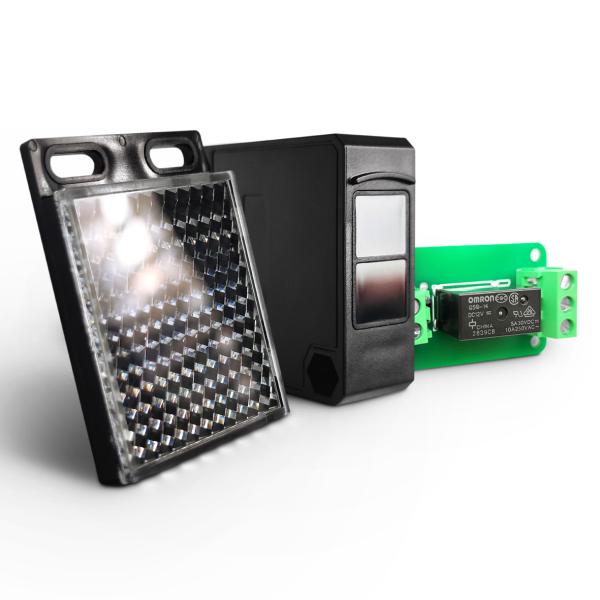 Reflective Photo Sensor with Relay Output for Automatic Door Safety Fast