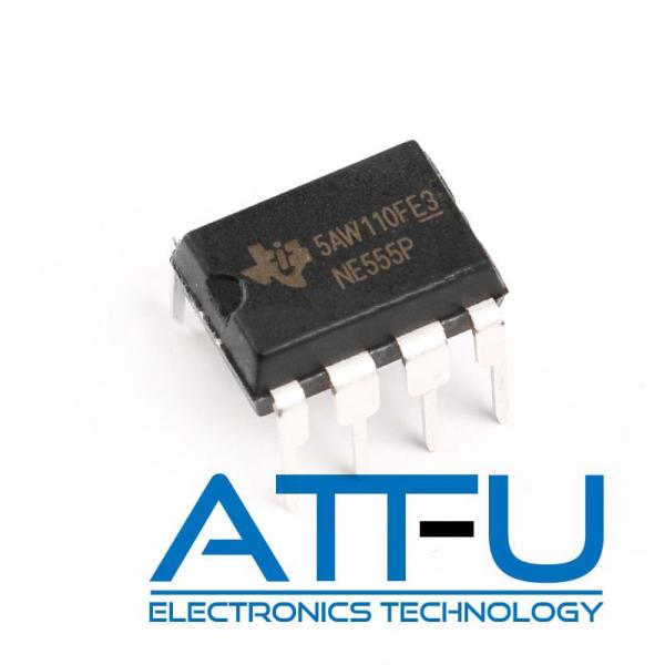 Precision Clock / Timer IC Chip , Flip - Flops Type NE555 Timer Chip Adjustable