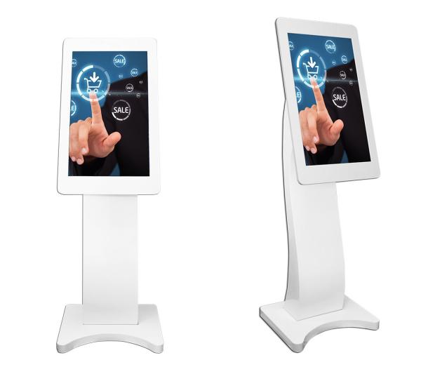 Quality 32inch Bank Floor Standing Android LCD Multi Touch Screen Kiosk Self-service Interactive Touch Kiosk for sale