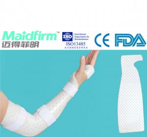 China Waterproof Custom Thermoplastic Splint Elbow And Wrist Immobilization on sale