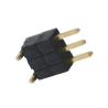Buy cheap Plastic 3 Pin Single Row Header Connector 1.27mm Vertical Mount SMT Type from wholesalers