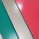 Fire Resistance Aluminium Composite Panel , Alu Composite Panel High Gloss