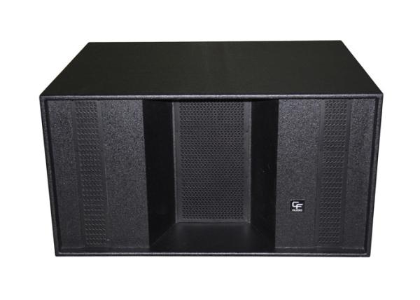 Quality 1200W Subwoofer Line Array Sound System For Disco , Horn Loaded 2x18" for sale