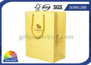 China Custom Made Upscaled Paper Gift Bag Shopping printed paper bags for Gift Packaging on sale