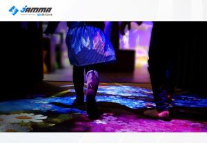 Wholesale Dynamic Ground Interactive Floor Projector Games for Kids Multiplayer Custom Size from china suppliers