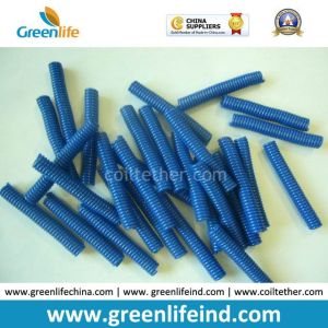 Buy cheap Dark Blue Security Spiral Coil Lanyard Tether 60MM Long from wholesalers