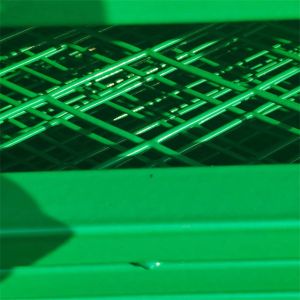 Buy cheap Customizable 316 Welded Mesh Fencing Plastic Sprayed Blue Green For Protection from wholesalers