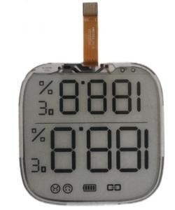 2.7 Inch Electronic Paper Display Digital Signage E Ink Segmented Display