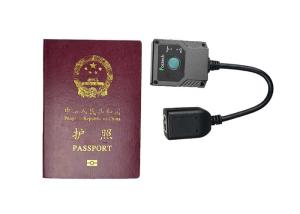 China Android Mrz Ocr Passport Reader Scanner , ID Card Scanner Device Fixed mount on sale