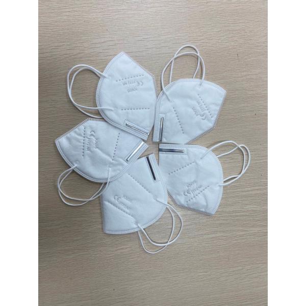 Breathable KN95 Disposable Non Woven Face Mask , Hygiene Face Mask 3D Cup Shape