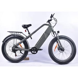China 26in Fat Tire Electric Hunting Bike 1000w Alloy Frame With KMC Chain on sale