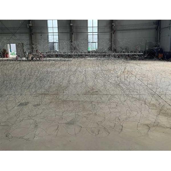 Four-Tiered Ring Garlands Wire Network Anti Tank Barrier Invisible Obstacle