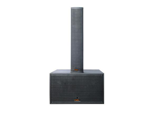 Quality Line Array  Passive Powered Column Speakers Black Paint For Stage Carvin for sale