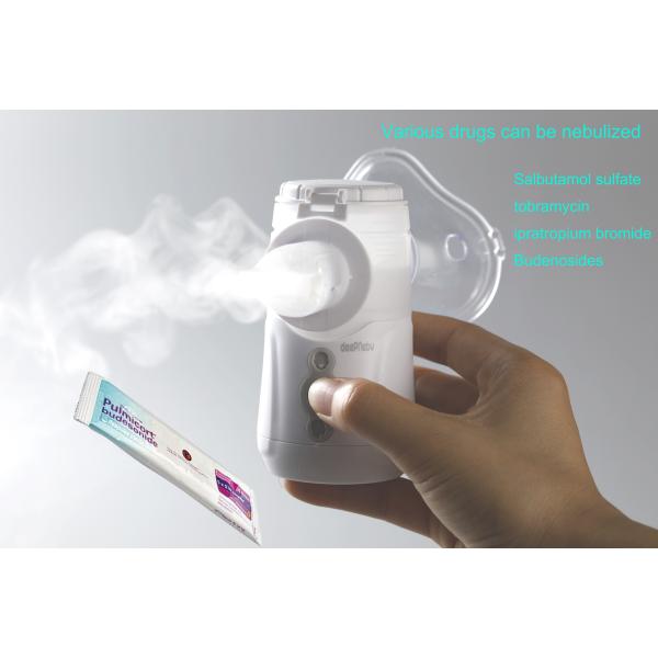 No Blockage Mesh Inhaler Breathing Nebulizer Machine Dual Chamber For Hospital Use