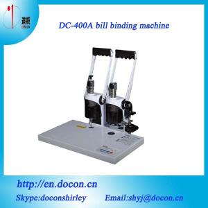 Wholesale DC-400A manually bill binding machine from china suppliers