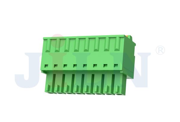 Quality 50U" NI Pluggable Terminal Connector PBT Brass 1.2Nm Screw Terminal Connector for sale