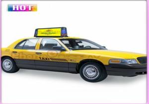 Aluminum Alloy Slim P5 Taxi LED Display Programmable with 3G / WIFI / GPS / USB Wireless