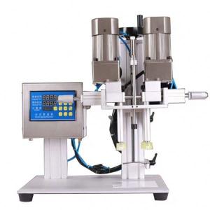 Wholesale Tabletop Semi Automatic Bottle Capping Machine Pneumatic Driven from china suppliers