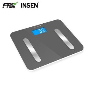 China Auto On / Off Tempered Glass Platform BMI Measuring Scale on sale