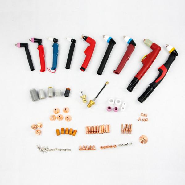 Copper Plasma Cutter Consumables , Esab Plasma Cutter Parts PT100 Nozzle