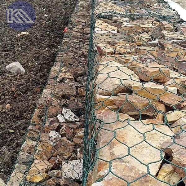 Custom Gabion Wall 80 *100 Mm For Basket Wire Mesh With Galvanized